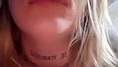 Beautiful Fat Blonde With Tattoos Gets Hard Anal And Deepthroat POV.