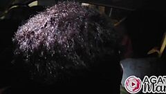 Tiffany and mama cum hard on strangers' cocks in alley night