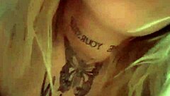 Beautiful Fat Blonde With Tattoos Gets Hard Anal And Deepthroat POV.