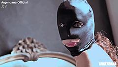 working as a slave with buttplug and fisting