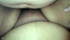 rubbing his hard cock against my wet clit in intimate masturbation session