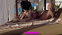 i had sex on the hotel bunk with a blonde, it was so hot, shaved pussy and all!