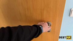 Silly Sex With Shaved Pussy In Debt4k Scene