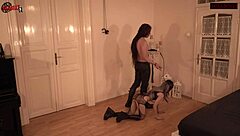 violet gets her pussy licked in bdsm