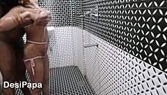 Stripped My Indian Wife Naked In Bathroom And Fucked Her Hard