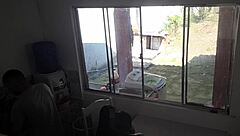 Cuckold washes dishes, wife fucks black