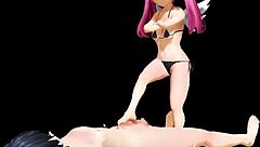 Welcome to the succubus battle simulator, where big-tits femdom queens dominate in this full collection game