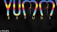 P-love 5: brazilians elisa santos, eva perez, jenifer in anal and milk enemas!