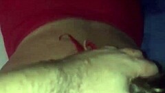 Mature milf in doggystyle anal sex with blowjob leading to squirting orgasm.