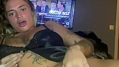 teen goth whore fucks her tight little pussy