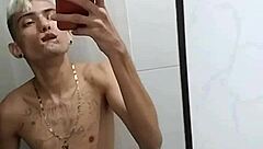 Jerking Off in Bathroom After Soccer Game