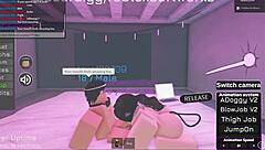 Fucking hot Roblox girl with big tits and ass gets cumshot!