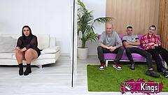 Vicky Bren Fucks Three Strangers On Blind Date!