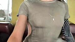 Hot Canadian Blonde Eden Ivy Gags On Cock In Pov Cumshot