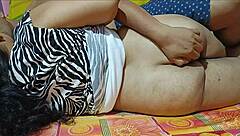 I'm Priya, having passionate sex with my boyfriend at home