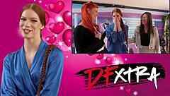 Petite babe gets hardcore fucked by roomie 😏