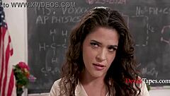 Teacher lets student destroy her ass with monster cock