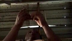 come eat with a black african lady