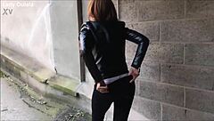 FLASHING in the STREET - first TIME - part 2!