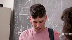 Teacher lets student destroy her ass with monster cock