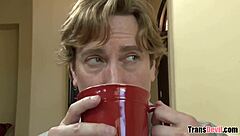 alexa scout the transsexual with small tits gives blowjob and gets ass fucked by monster cock but she looks like a woman