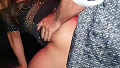 hey check out this wild latina anal party in the glory hole