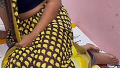 Called bhabhi from kitchen to quench the thirst of her shaved pussy