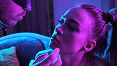 Skinny 18yo Teen With Big Tits Gang Bang