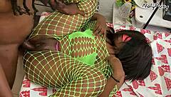 Desperate Hot Sex-My Boy Boi Fucking My Pussy Desperately On A Rainy Weather Without Condom.