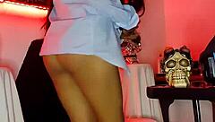 I Play With My Tight Pussy Penetrating Myself With Dildo And Cum