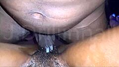 Teen Girlfriend Creams on BBC While Boyfriend Waits