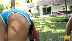 Two hotties turn yoga lesson into intimate exploration