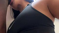 i love sucking that big black cock deep in my mouth - amateur couple fun