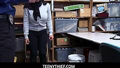 Ella Knox Rough Fucked In Office.