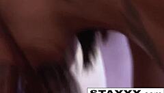 Sexy Coco Velvett Takes Black Cock Deep In Fucking And Blowjob On Sofa