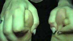 Hey, check out this post-workout footrub session! 💪🦶