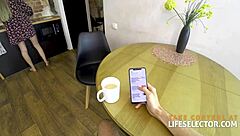 Shy roommate says, 'I want to take your cock all in now.'