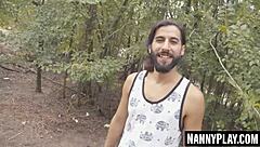 Granny With Big Tits And Ass Gets Licked And Fucked For Orgasm