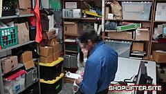 Young shoplifter gets caught and faces consequences.