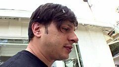 Horny 19 Year Old Brunette Gets A Creampie Inside Her Shaved Pussy