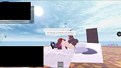 i-i got fucked by two futas negras vergonas with big black cock creampie in rough 3some...