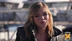 i enjoy petite french blonde getting sexy with two guys in hot mmf threesome