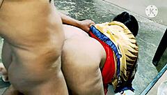 Why is this horny Indian maid bending over for rough anal? She takes monster cock deep in homemade pounding session.