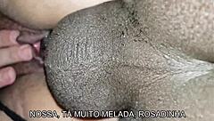 hey, why are you letting that big black cock pound your wife doggystyle while you film her moaning in this interracial homemade threesome cheating orgasm?