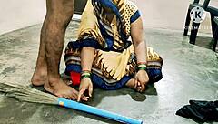 Why is this horny Indian maid bending over for rough anal? She takes monster cock deep in homemade pounding session.