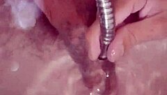 Delightful Sensation Of Powerful Water Jet Penetrating Deep Into My Tight Anal Opening
