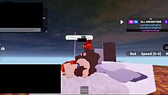 i-i got fucked by two futas negras vergonas with big black cock creampie in rough 3some...