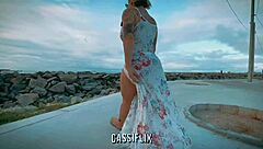 I met my friend at the beach and we went to his flat for intense action, he left my ass red from spanks and filled me up completely.