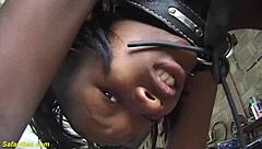 Raw fisting for saggy tit african fetish teen in extreme backseat action!