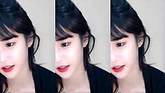 Chinese Girl Dances Super Fast In Hot Outfit.